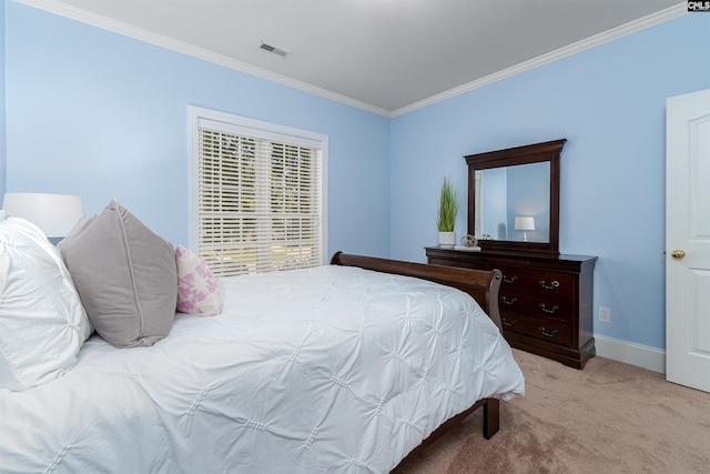 107 Sherborne Ln, Columbia, SC 29229 - carpeted bedroom with ornamental molding and baseboards