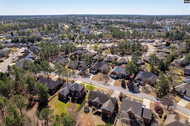 107 Sherborne Ln, Columbia, SC 29229 - aerial view of property's location with nearby suburban area