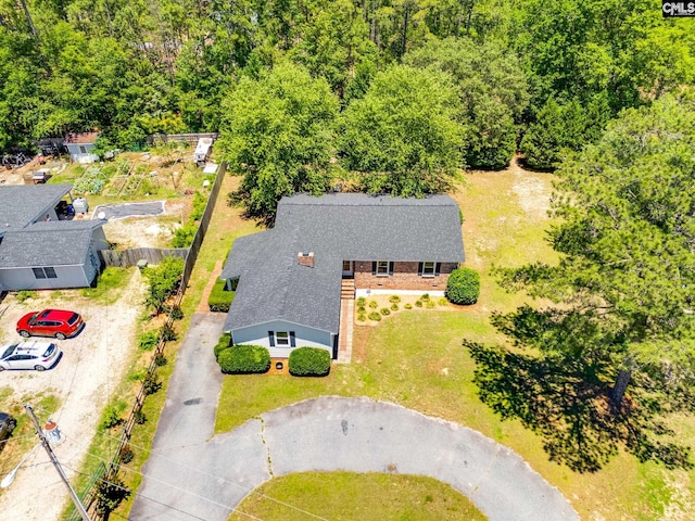 1302 Sunnyhill Dr, Camden, SC 29020 - aerial view of property and surrounding area