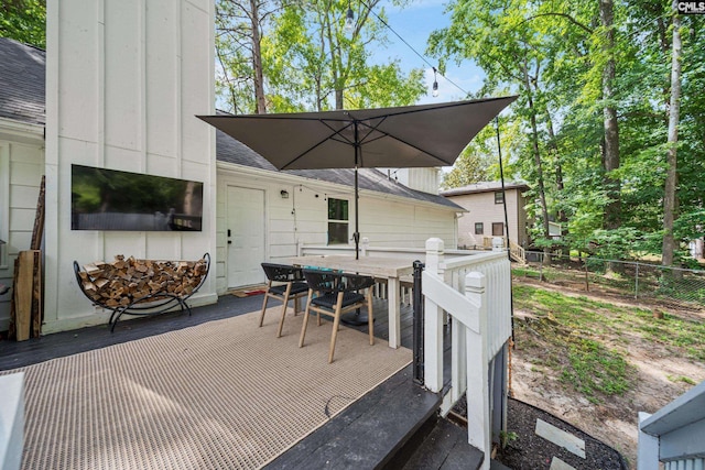 173 Snow Ln, Lexington, SC 29073 - view of patio / terrace with outdoor dining space and a deck
