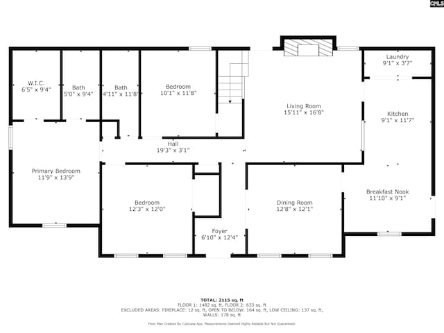 173 Snow Ln, Lexington, SC 29073 - floor plan / room layout