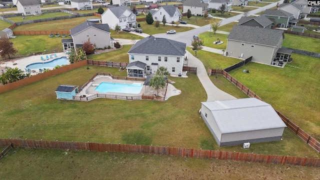 2 Casey Dr, Elgin, SC 29045 - aerial perspective of suburban area featuring a pool area
