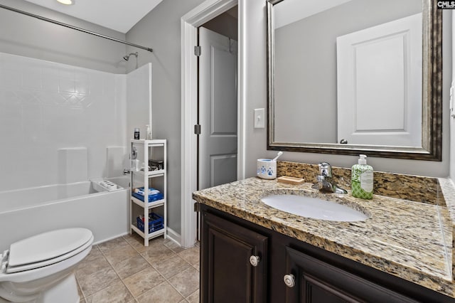 2 Casey Dr, Elgin, SC 29045 - bathroom with vanity, tub / shower combination, toilet, and baseboards