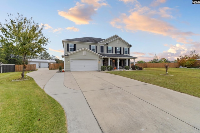 2 Casey Dr, Elgin, SC 29045 - traditional-style home with a porch and driveway