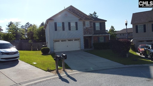 1 Twinspur Ct, Columbia, SC 29229 - traditional-style house with a garage and driveway
