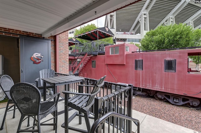 1049 Key Rd Unit 22, Columbia, SC 29201 - view of patio with stairs