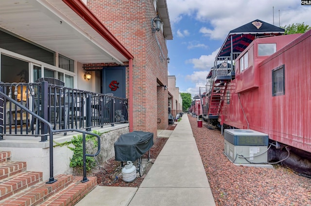 1049 Key Rd Unit 22, Columbia, SC 29201 - view of property exterior with brick siding and ac unit