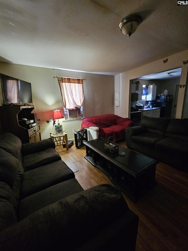 202 Crawford Rd, Columbia, SC 29203 - living room with wood finished floors