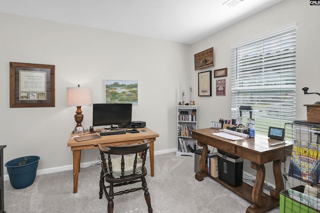 206 Carriagebrook Cir, Camden, SC 29020 - office featuring baseboards and carpet