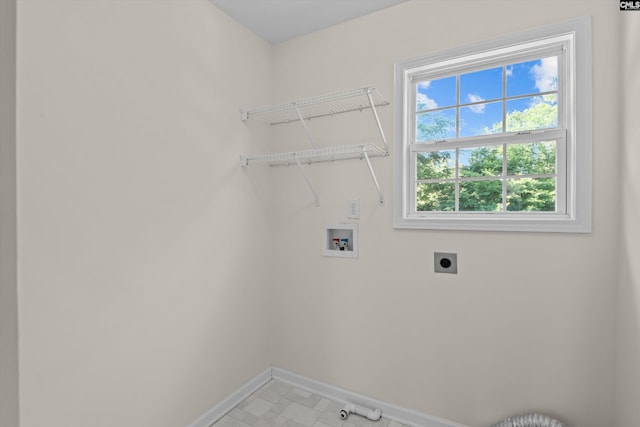 116 Harmon Creek Ct, Lexington, SC 29072 - washroom with baseboards, electric dryer hookup, and hookup for a washing machine