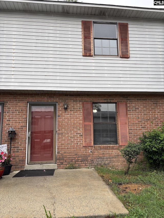 6 Bradley Ct Unit B, Cayce, SC 29033 - doorway to property with brick siding