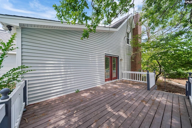 108 Commonwealth Ct, Lexington, SC 29073 - deck with french doors