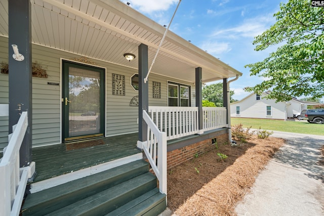 108 Commonwealth Ct, Lexington, SC 29073 - doorway to property with a porch