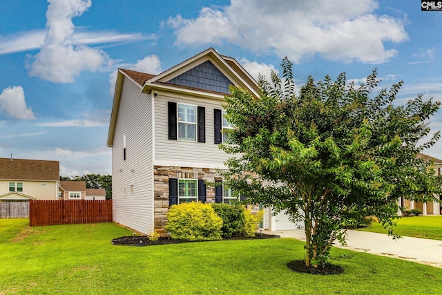 145 Decoy Ct, Sumter, SC 29145 - view of front of property featuring stone siding and driveway