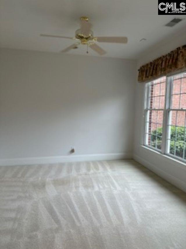 117 York Commons, Lexington, SC 29072 - empty room featuring baseboards, carpet floors, and ceiling fan