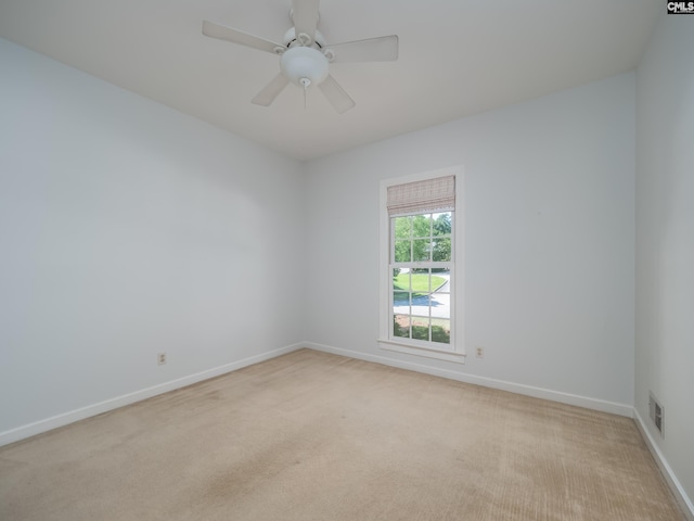117 Falmouth Rise Rd, Columbia, SC 29229 - carpeted spare room with baseboards and ceiling fan