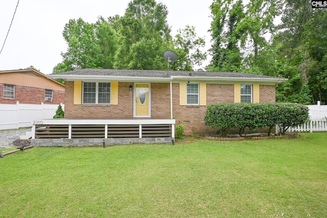 2110 Bouknight St, Newberry, SC 29108 - ranch-style house with brick siding