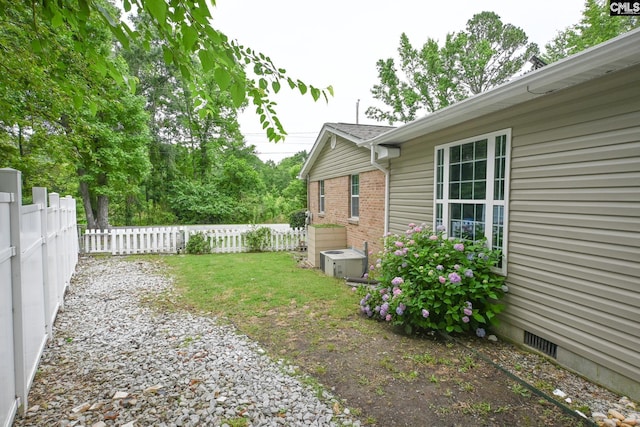 2110 Bouknight St, Newberry, SC 29108 - fenced backyard featuring central air condition unit