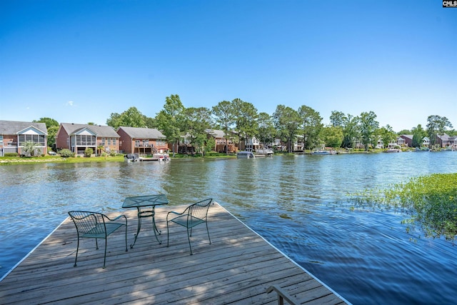 175 Stoney Pointe Dr, Chapin, SC 29036 - dock featuring a residential view and a water view
