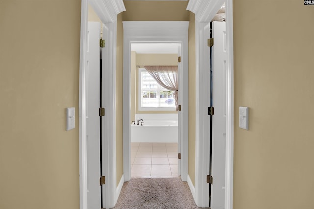 175 Stoney Pointe Dr, Chapin, SC 29036 - corridor with tile patterned flooring and baseboards