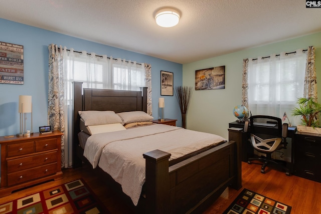 1921 Cunningham Rd, Columbia, SC 29210 - bedroom with dark wood-type flooring and a desk