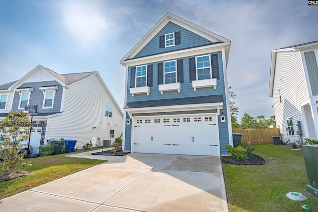 1051 Ashcroft Cir, Columbia, SC 29229 - view of front of home featuring concrete driveway and an attached garage