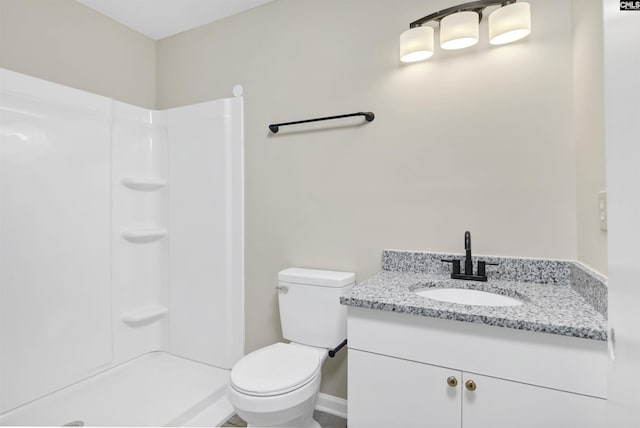414 Fountain Lk, Columbia, SC 29209 - full bath featuring vanity, toilet, and a shower