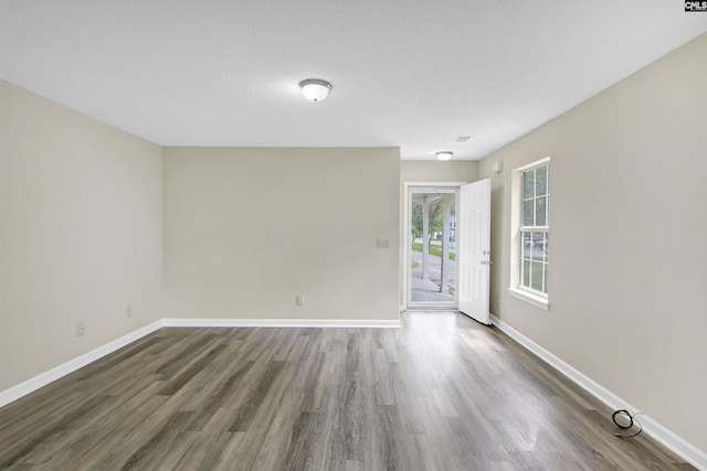 414 Fountain Lk, Columbia, SC 29209 - empty room with wood finished floors and baseboards