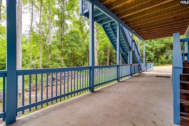 3308 Keenan Dr, Columbia, SC 29201 - view of patio with stairs
