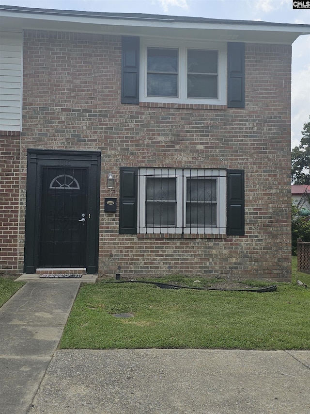 1801 Tall Pines Cir, Columbia, SC 29205 - view of front of home featuring a front yard and brick siding
