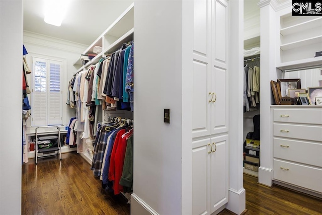 7021 Cleaton Rd, Columbia, SC 29206 - spacious closet featuring wood finished floors