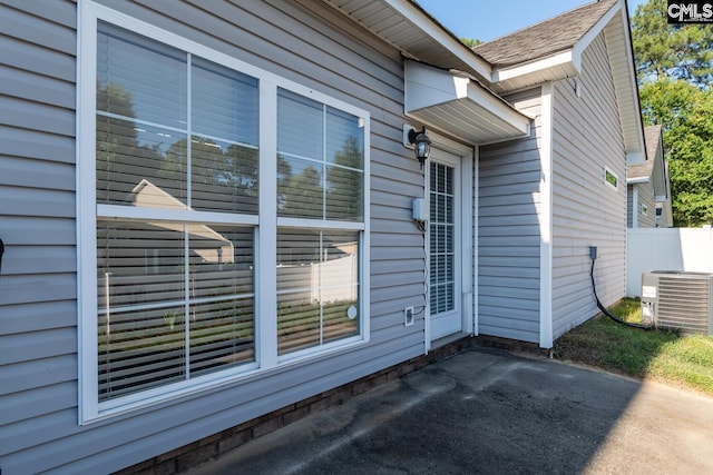 209 Windsor Trace Dr, Columbia, SC 29209 - property entrance featuring a patio area and central air condition unit