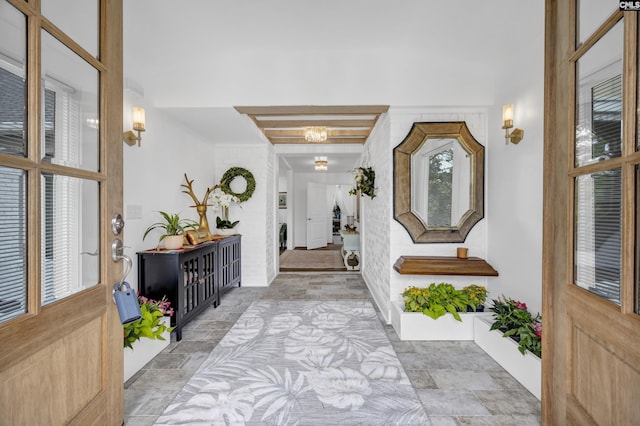 225 Park Shore Dr, Columbia, SC 29223 - foyer entrance featuring stone finish flooring