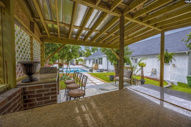 225 Park Shore Dr, Columbia, SC 29223 - view of patio