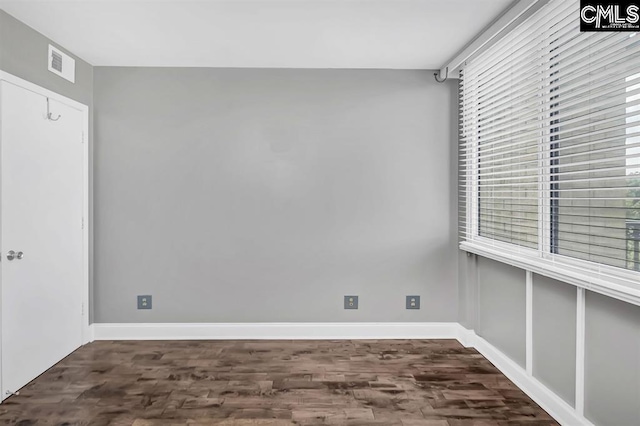619 King St Unit 608, Columbia, SC 29205 - empty room with wood finished floors and baseboards