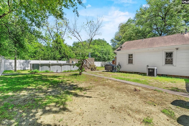 319 Graham St, West Columbia, SC 29169 - view of yard with central AC unit