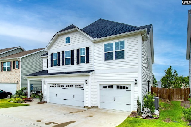 137 Brockway Dr, Columbia, SC 29229 - traditional home with a garage, driveway, and roof with shingles
