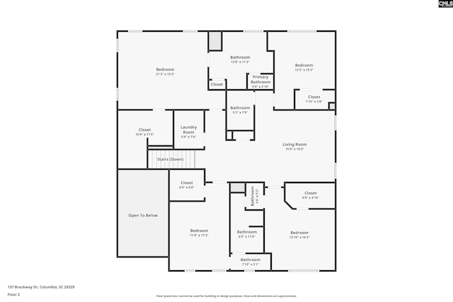137 Brockway Dr, Columbia, SC 29229 - home floor plan