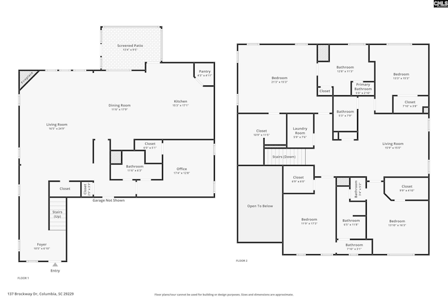 137 Brockway Dr, Columbia, SC 29229 - home floor plan
