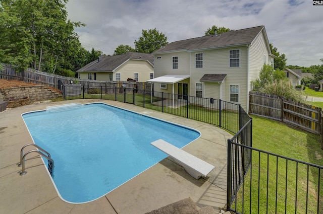 140 Otago Way W, Columbia, SC 29170 - view of pool with a patio and a diving board