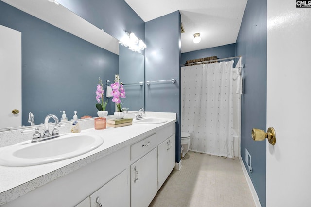 1818 Stratford Rd, Cayce, SC 29033 - full bath featuring toilet and double vanity