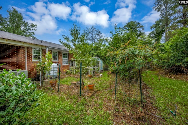 1818 Stratford Rd, Cayce, SC 29033 - view of yard with a vegetable garden