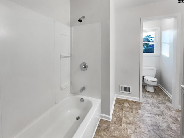 1920 Pennfield Dr, Columbia, SC 29223 - bathroom with toilet, baseboards, and bathing tub / shower combination