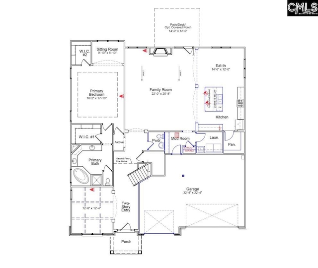 2348 Hadley Xing, Chapin, SC 29036 - home floor plan
