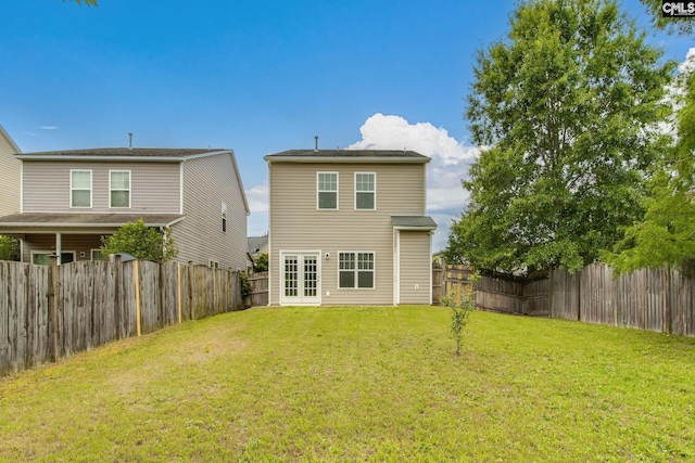 301 Chestnut Oak Ct, West Columbia, SC 29169 - rear view of house with french doors