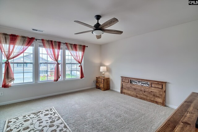 2121 Connor Way, Newberry, SC 29108 - carpeted bedroom featuring baseboards and a ceiling fan