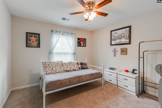 1123 Triple Crown Ct, Elgin, SC 29045 - carpeted bedroom featuring baseboards and a ceiling fan
