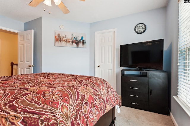209 Walden Place Cir, Elgin, SC 29045 - bedroom with carpet flooring, multiple windows, and a ceiling fan