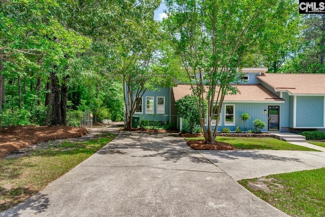 2308 Exton Shore Dr, Columbia, SC 29209 - view of front of home with concrete driveway and a shingled roof