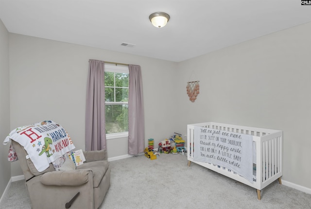 53 Findlay Cir, Elgin, SC 29045 - carpeted bedroom with baseboards and a crib